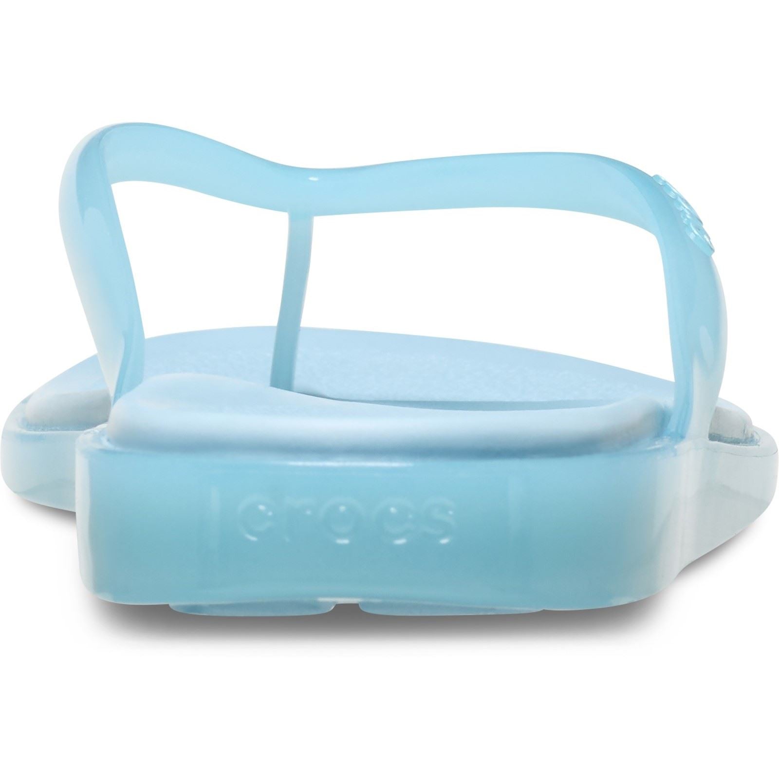 Crocs Miami Round Toe Tongs Bleu Ciel Pour Femmes Eva