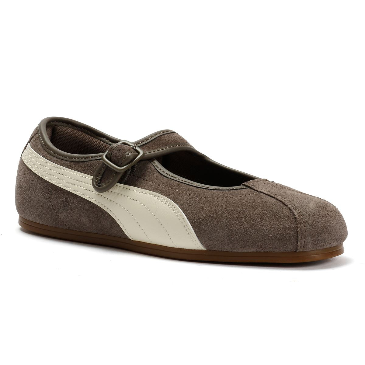 Puma Tacklette Baskets Brunes Pour Femmes Suede