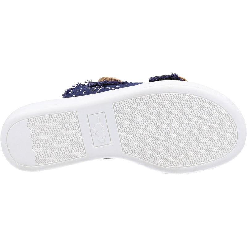 Rocket Dog Rocket Dog Favor Sandales Pour Femmes En Synthétique De Couleur Marine