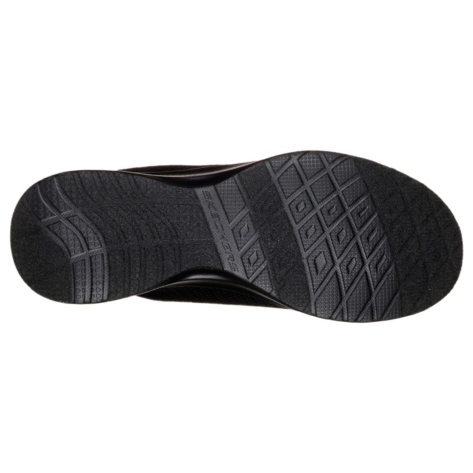 Skechers Dynamight Baskets Noires Pour Hommes En Synthétique