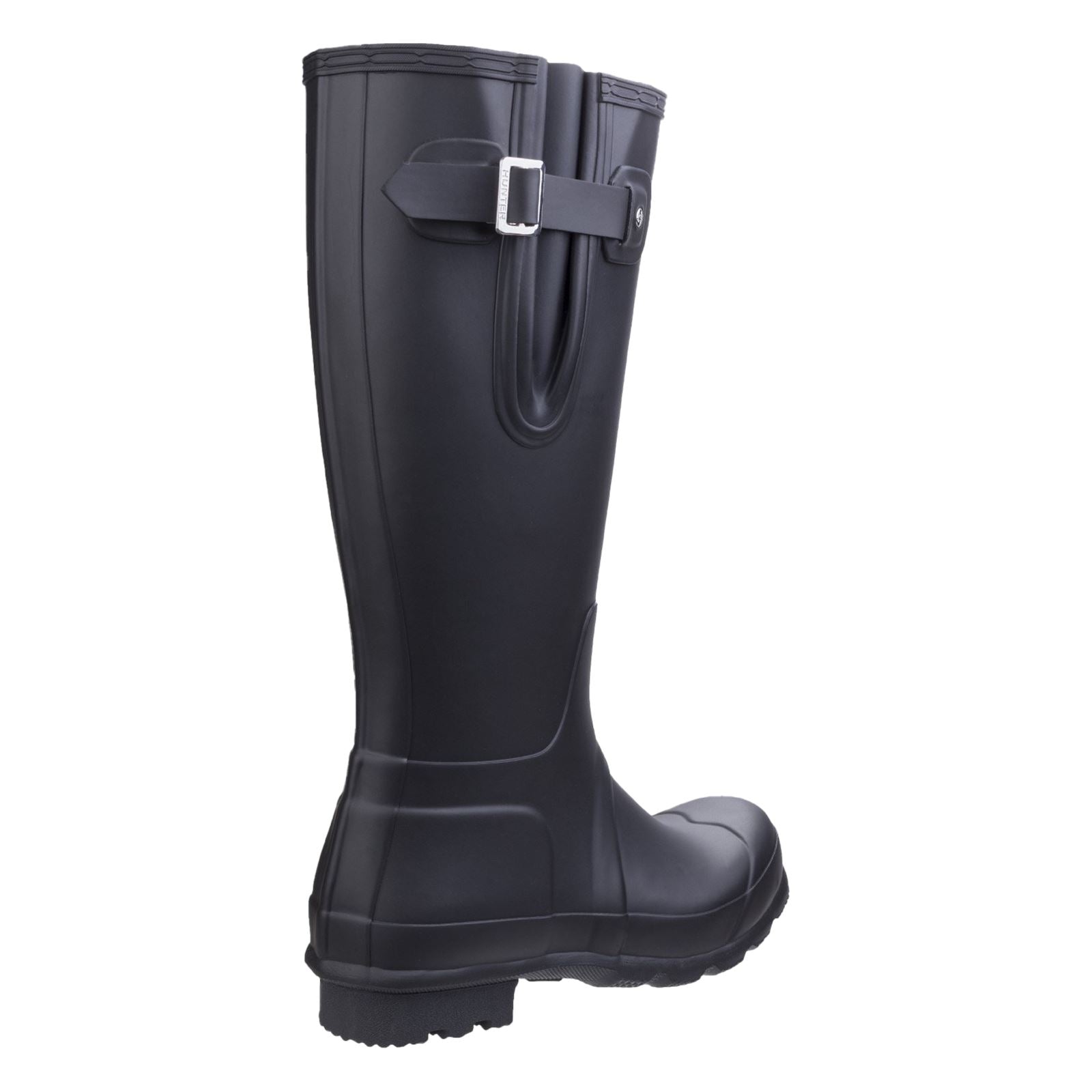 Hunter Original Side Adjustable Bottes En Caoutchouc Noires Pour Homme