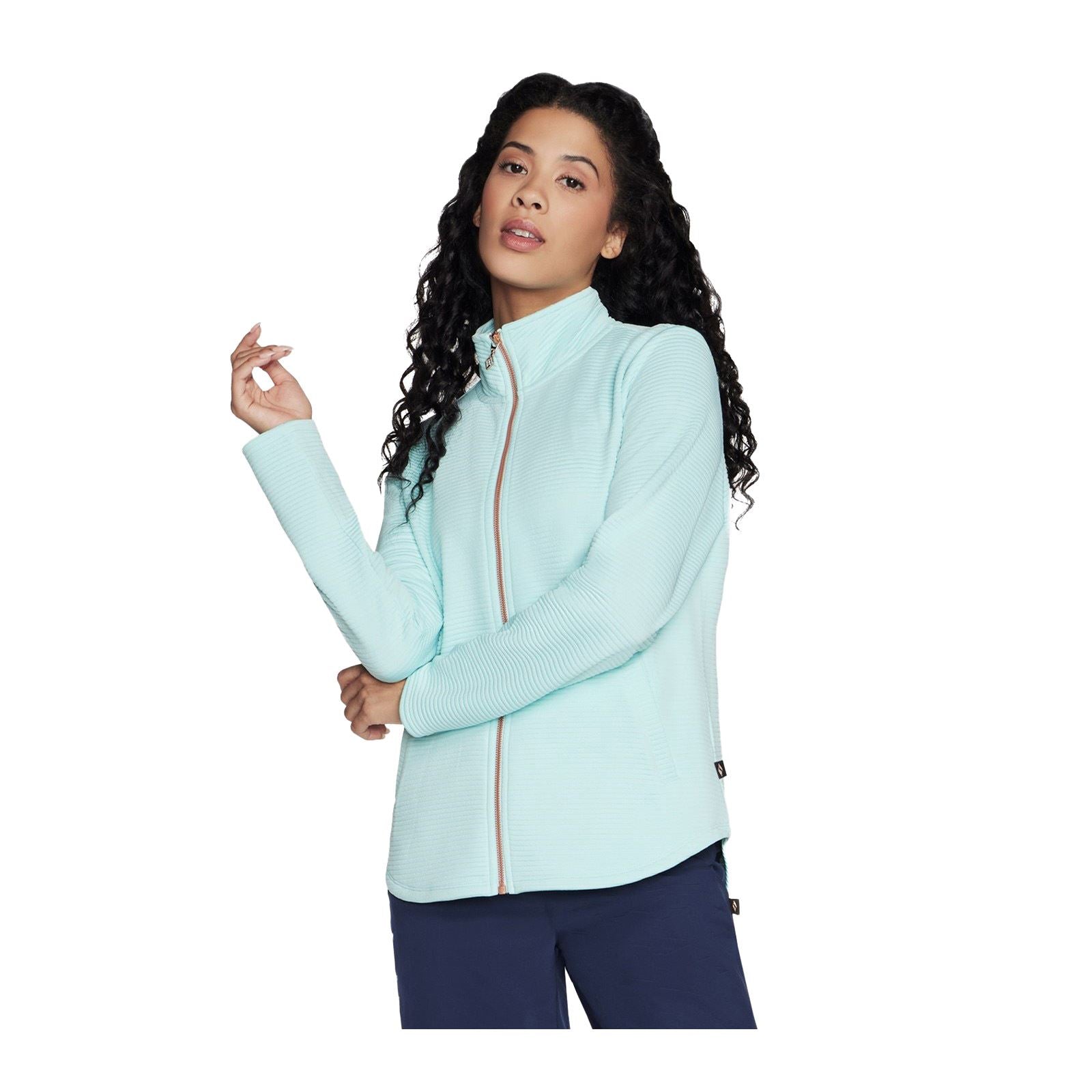 Skechers Performance GOWALK Shine Veste Turquoise Pour Femme