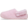 Crocs Classic Cozzzy Pantoufles En Lait Rose En Polyester Pour Femmes
