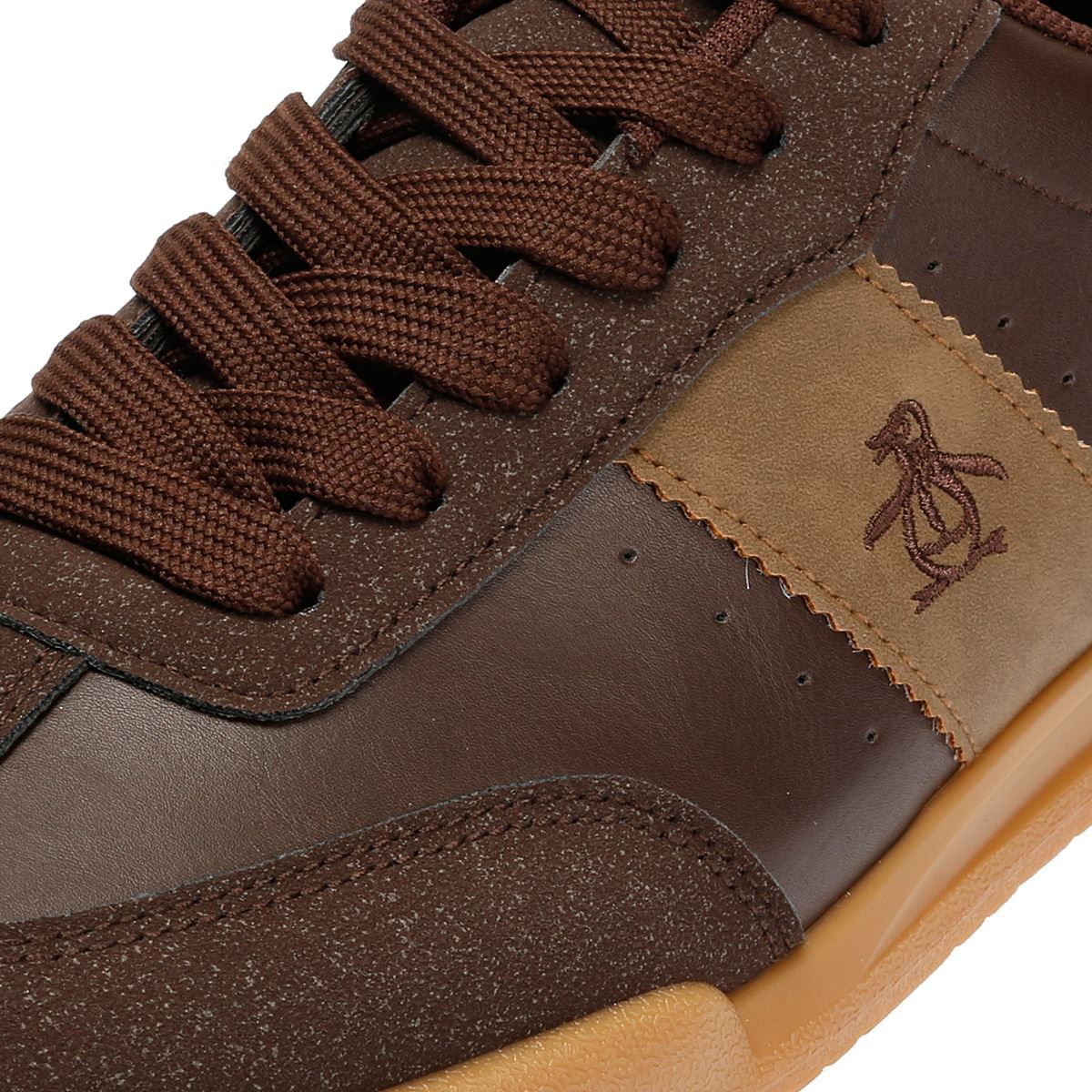 Penguin Giovanni Baskets Brunes Pour Hommes