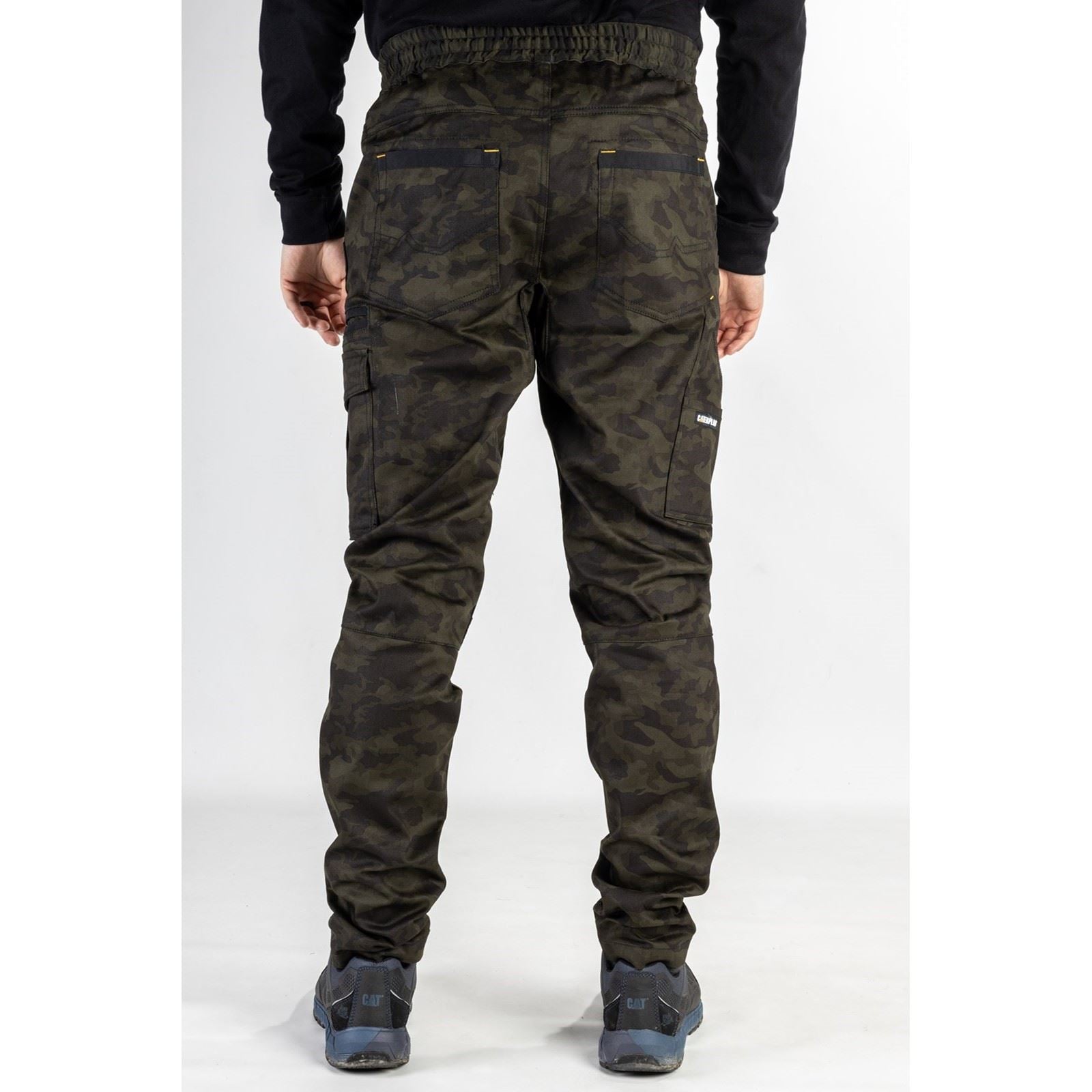Caterpillar Dynamics Pantalons D'extérieur Pour Hommes En Coton Verts
