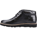 Hush Puppies Kennedy Bottes En Cuir Noires Pour Hommes