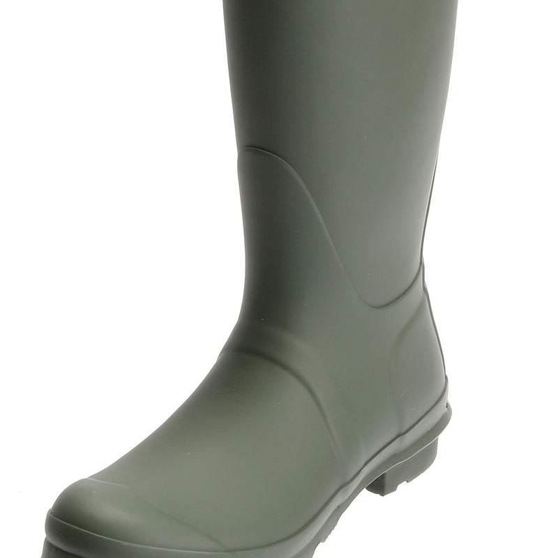 Hunter Original Tall Bottes En Caoutchouc Vertes Pour Femmes