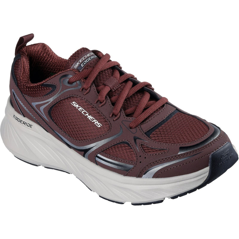 Skechers Edgeride Exodis Baskets Bordeaux Pour Hommes