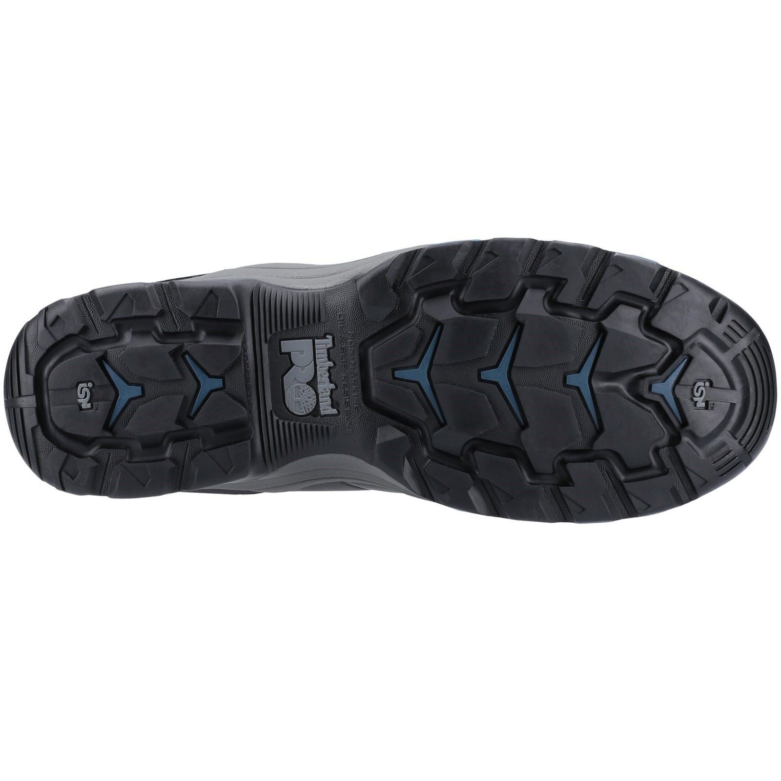 Timberland Pro Bottes De Sécurité En Cuir Noir/Teal Hypercharge Work