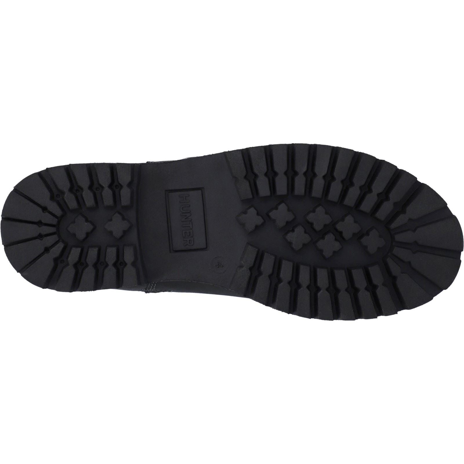 Hunter Ness Bottes Noires En Cuir Pour Femmes