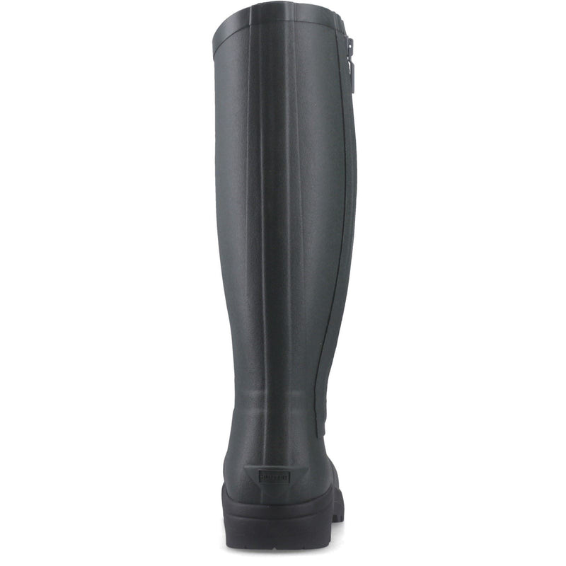 Hunter Balmoral MK II Boot Bottes De Wellington En Caoutchouc Pour Hommes Vert Olive Foncé/Noir