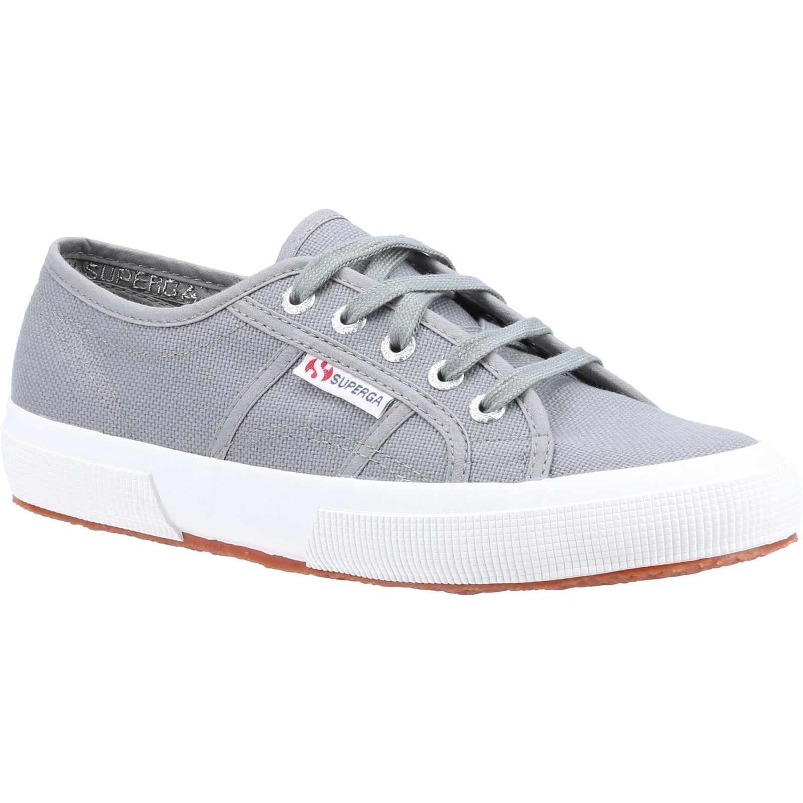 Superga 2750 Cotu Classic Baskets Pour Homme En Coton 100% Gris Sauge