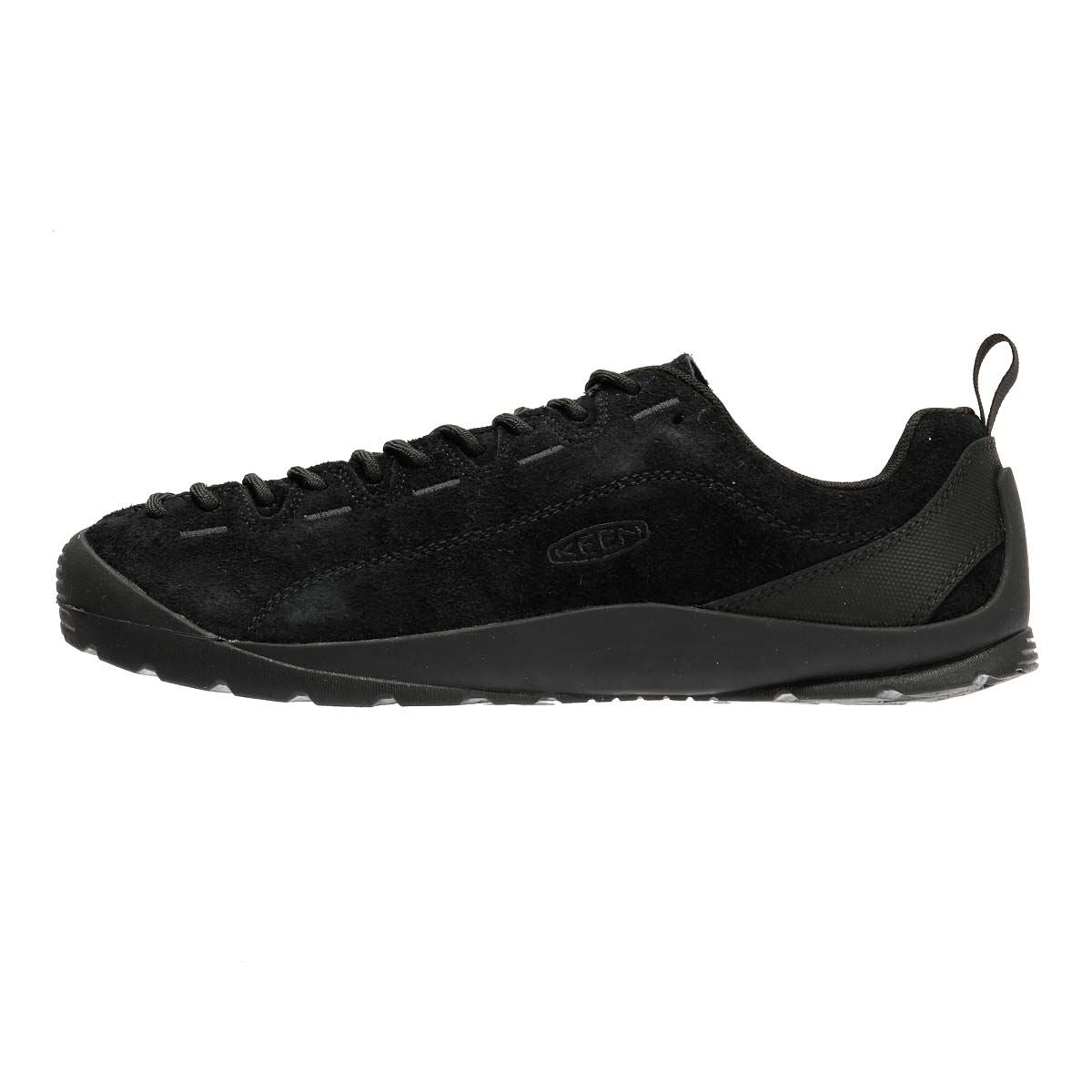 Keen Jasper Baskets Noires Pour Hommes Suède
