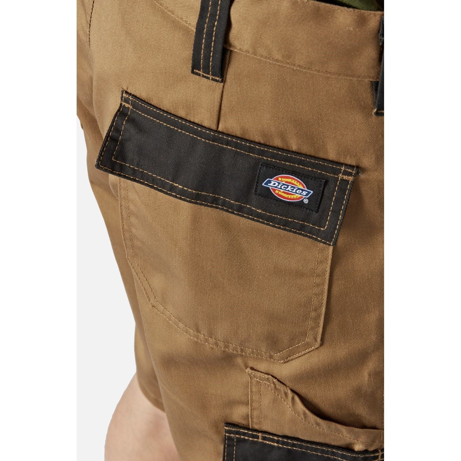 Dickies Everyday Shorts En Polyester Pour Hommes Marron Longueur Genou