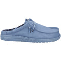 HEYDUDE Wally Slip Canvas Chaussons Bleu Élémentaire Pour Hommes En 100% Coton