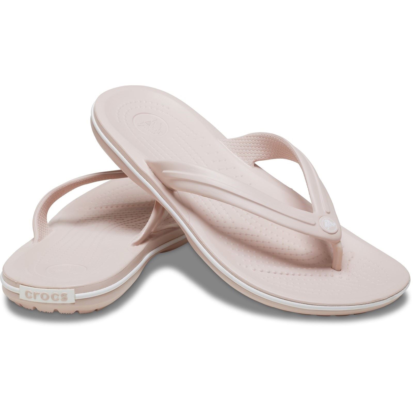 Crocs Crocband Flip Tongs En Quartz Thermoplastiques Pour Femmes