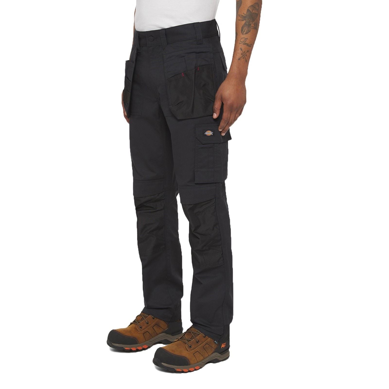 Dickies Multi Pocket Utility Pantalon De Travail Noir En Polyester Pour Homme