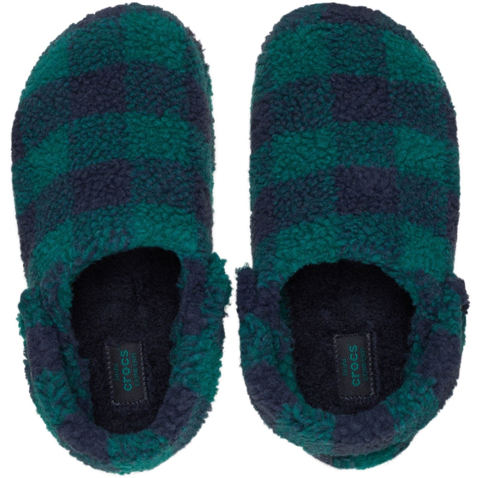 Crocs Classic Cozzzy Pantoufles En Polyester Pour Hommes Hosta/Marine