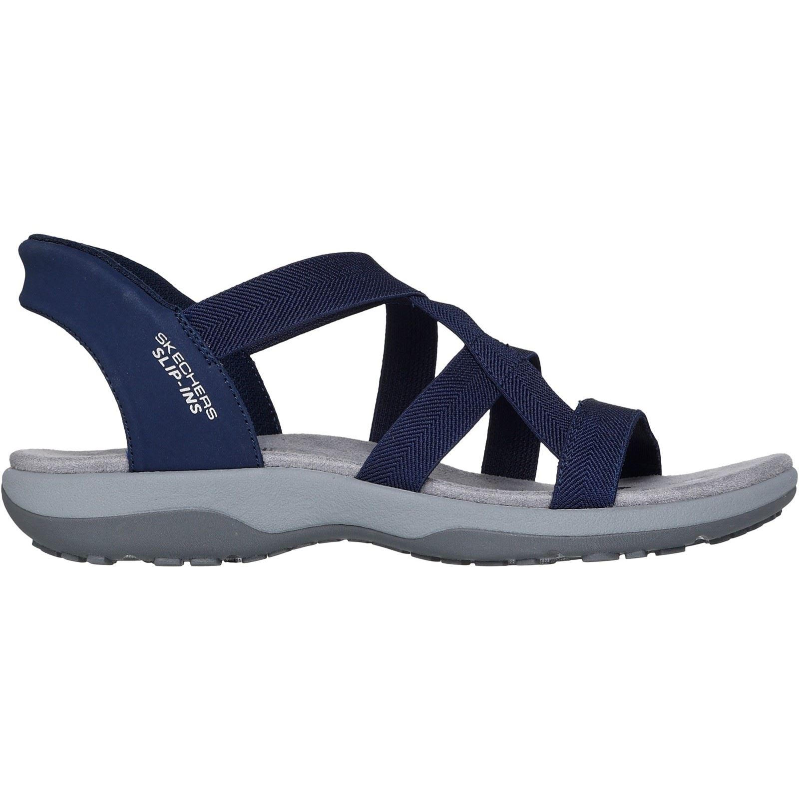 Skechers Reggae Slim - Stretch Flex Sandales Navales Pour Femmes