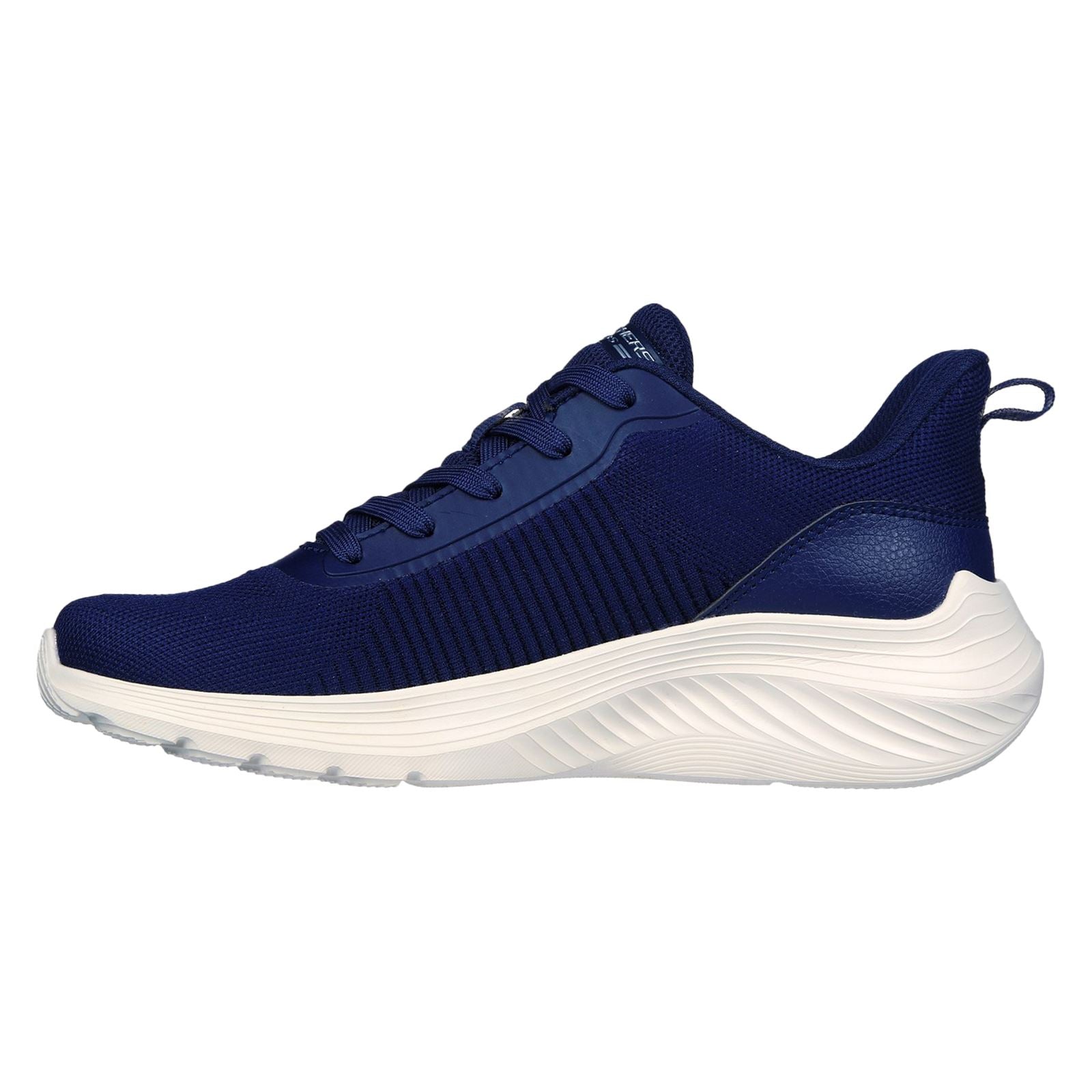 Skechers Bobs Squad Waves Sneakers En Toile Pour Femmes De Couleur Marine