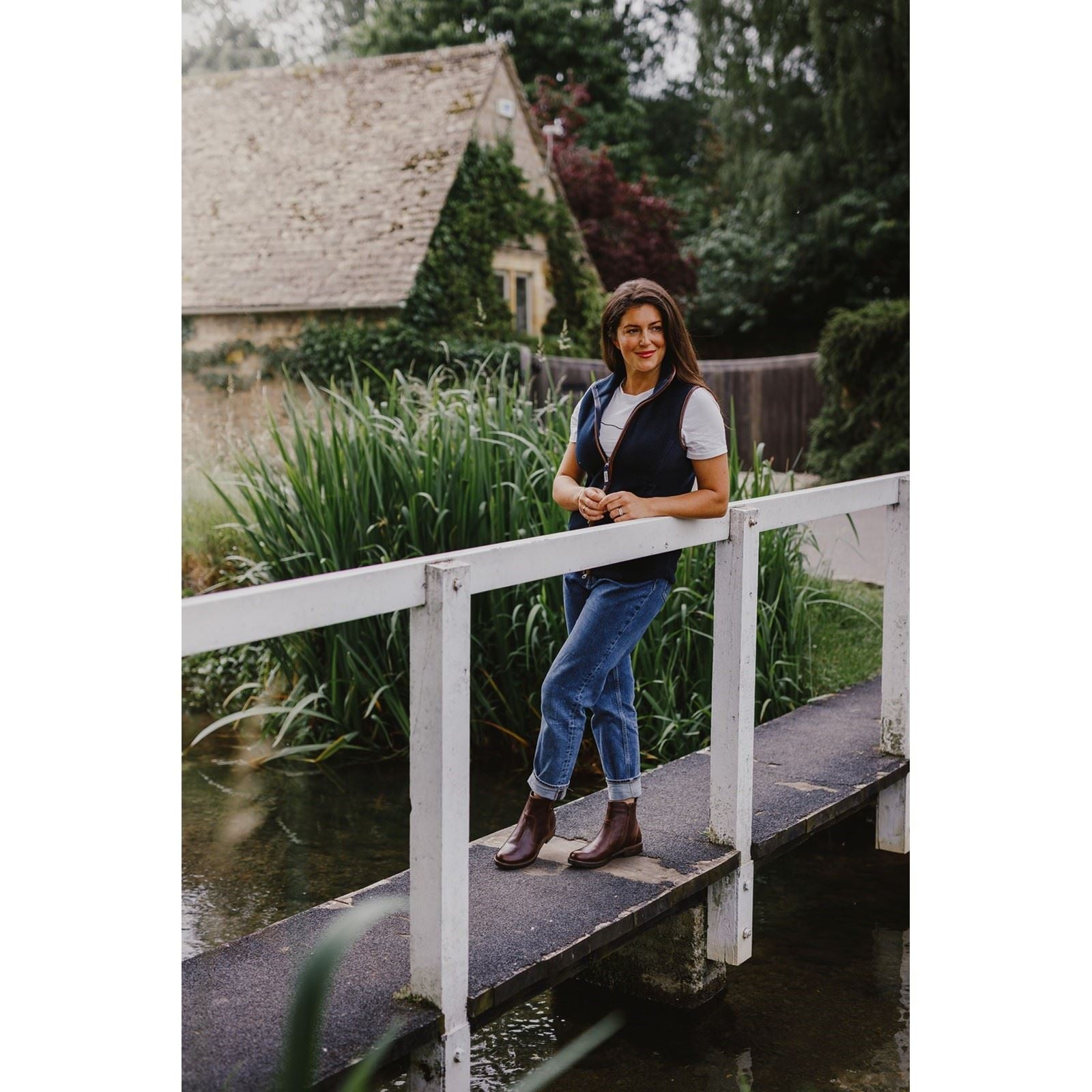 Cotswold Ashwicke Bottes Marron En Cuir Pour Femmes