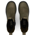 TOMS Rowan Bottes En Cuir Pour Femmes Couleur Olive