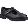 Hush Puppies Fiona JNR Chaussures Noires Pour Filles En Cuir