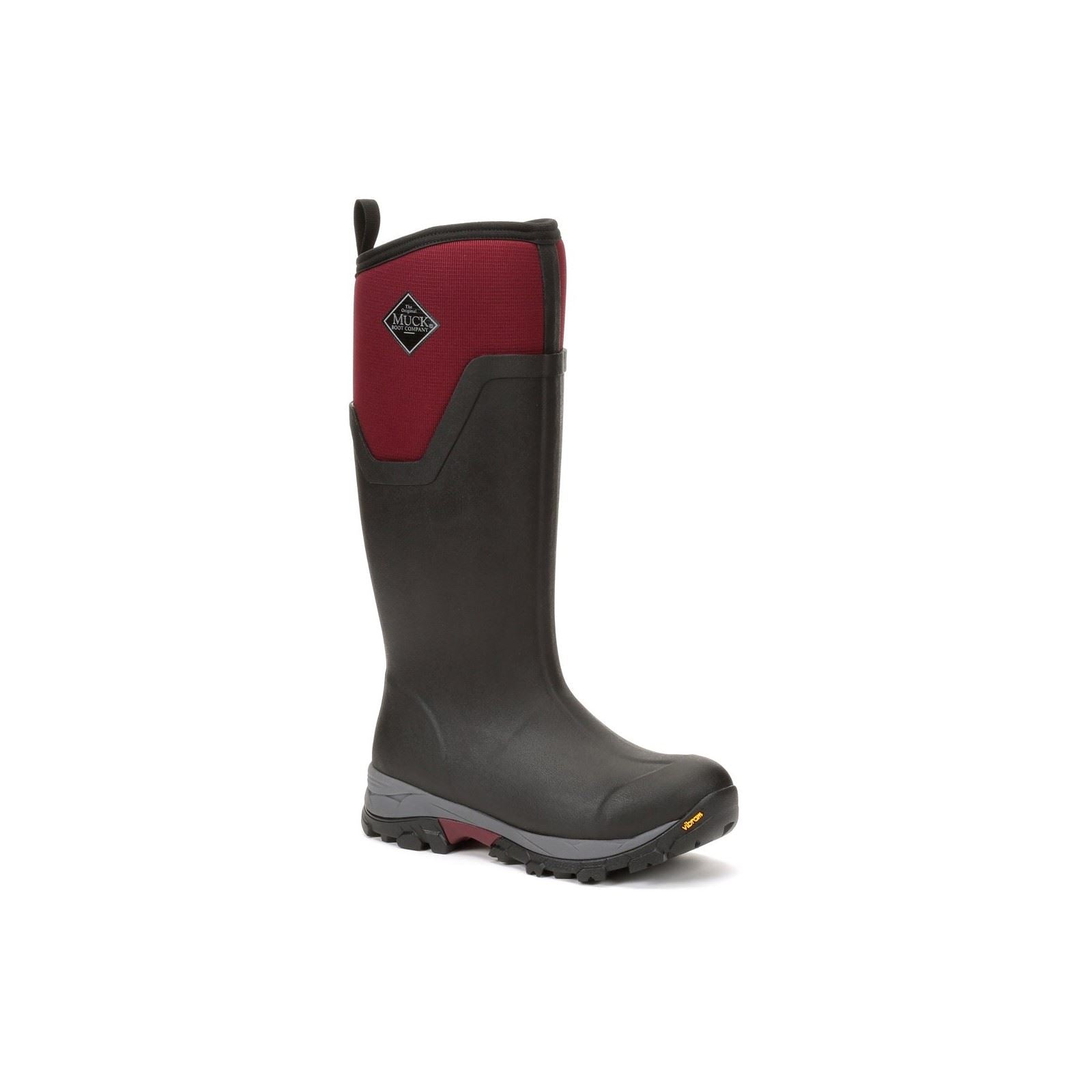 Muck Boots Arctic Ice Tall Bottes En Caoutchouc Noires/Marron Foncé