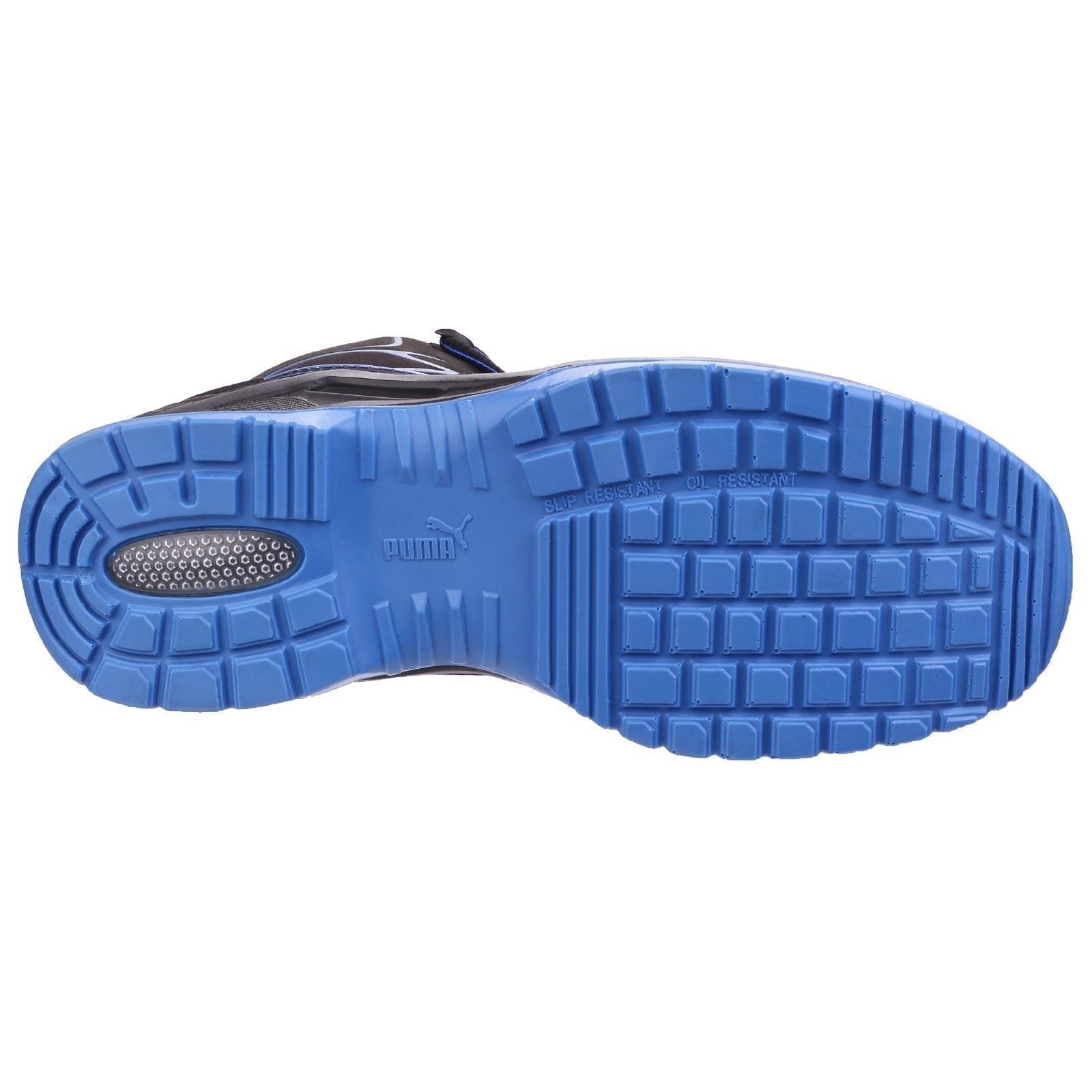 Puma Safety Bottes De Sécurité En Nubuck Bleu Krypton