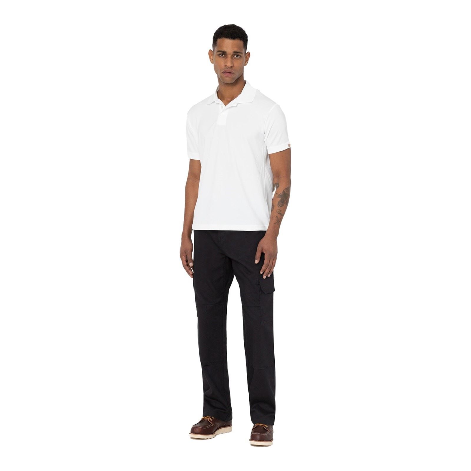 Dickies Everyday Polo En Polyester Pour Homme Blanc