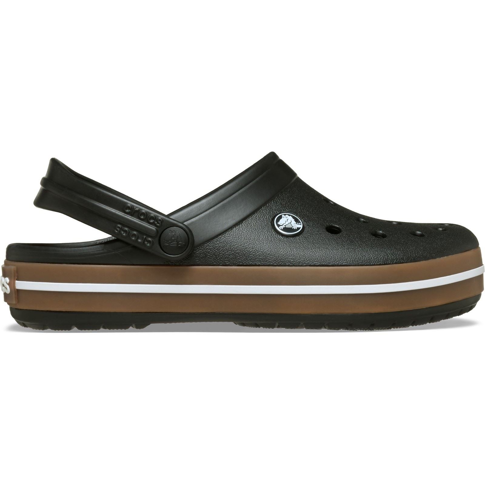 Crocs Crocband Gum Sabots Noirs Eva Pour Hommes