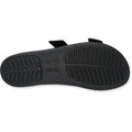 Crocs Brooklyn Buckle Sandales Noires Pour Femmes