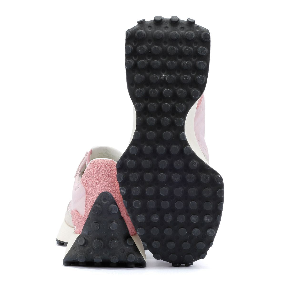 New Balance 327 Baskets rose brumeux en daim pour femme