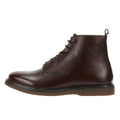 H By Hudson Battle Leather Mens Brown Boot