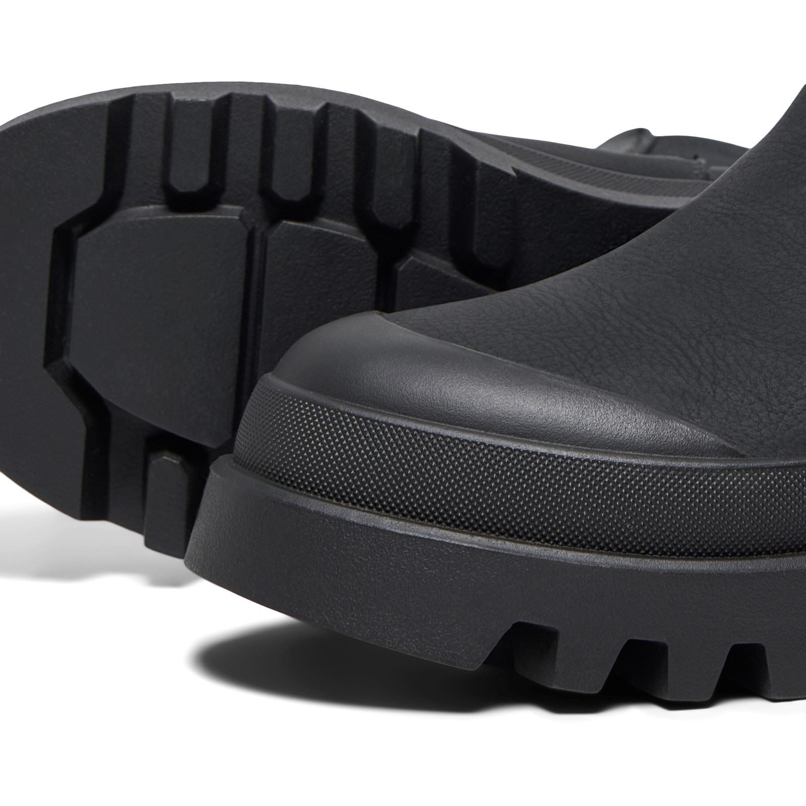 ONLY BUZZ-5 Bottes Noires En Polyuréthane Pour Femmes
