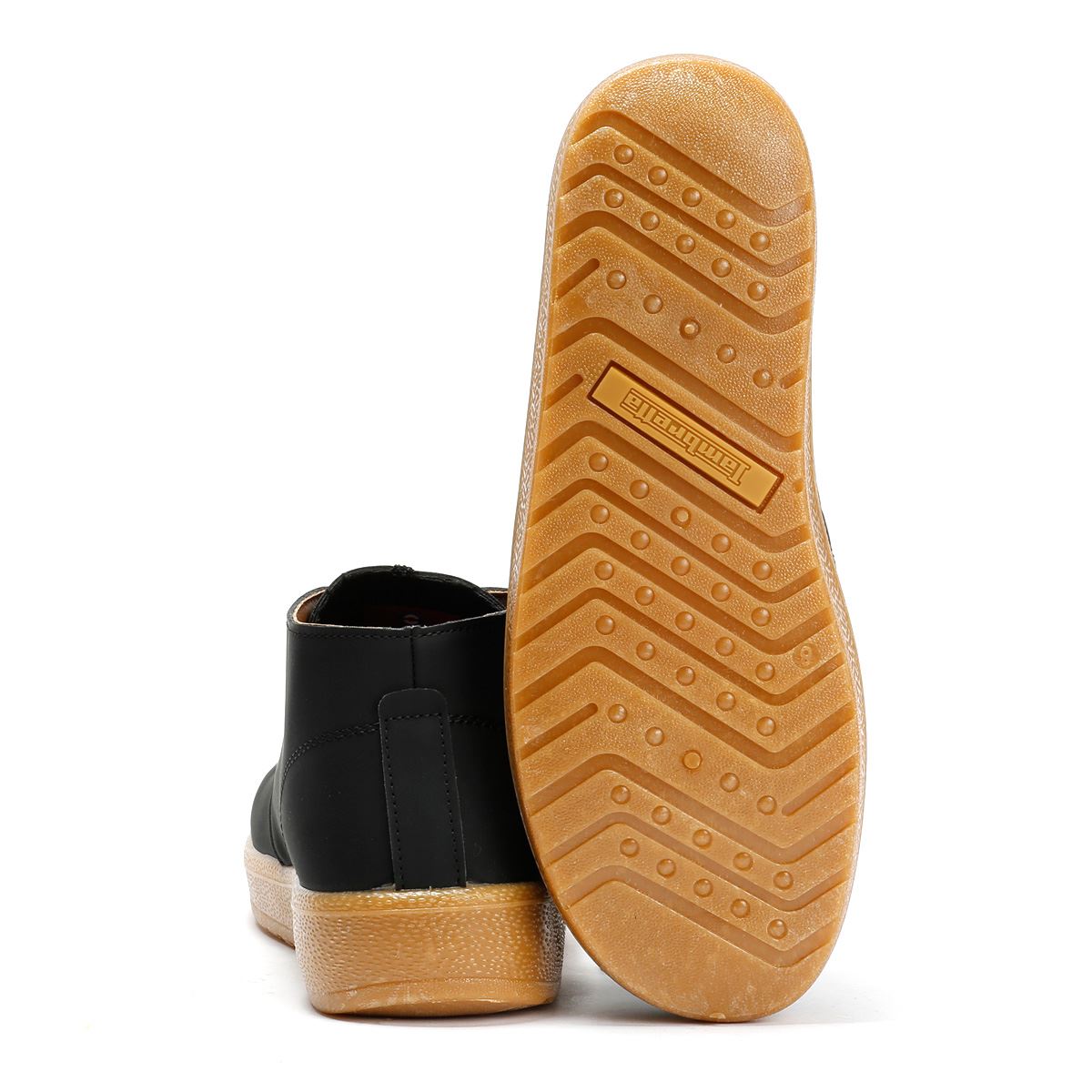Lambretta Pinto Bottes Noires Pour Hommes