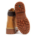 Timberland Bottes Pour Femmes En Nubuck Marron Avec Plateforme Premium De 6 Pouces