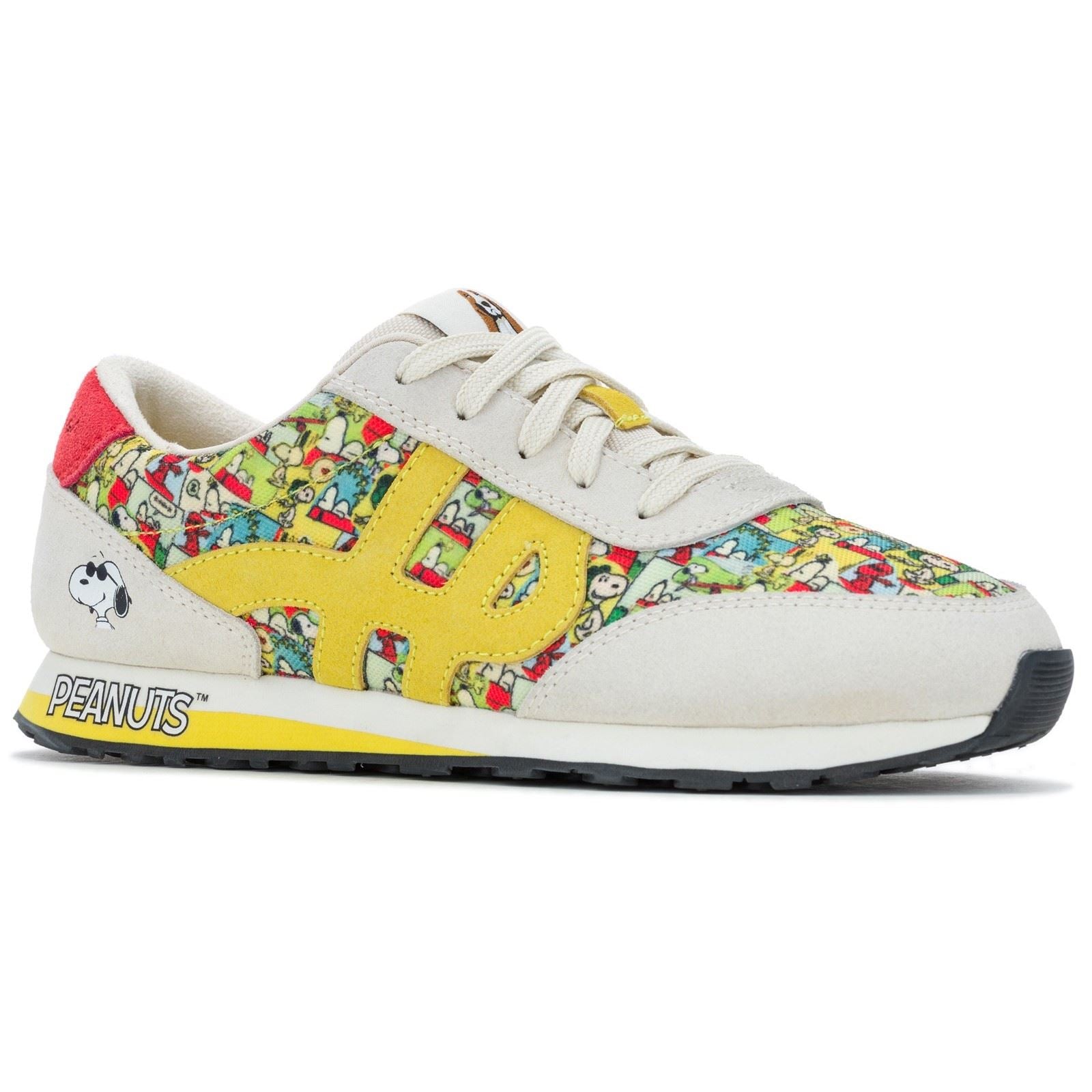 Hush Puppies SEVENTY8 Peanuts Chaussures De Sport En Cuir Pour Femmes Avec Impression Peanuts