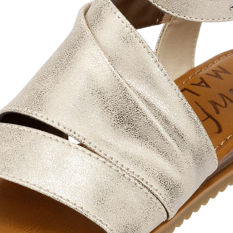 Blowfish Malibu Balana Sandales Dorées Pour Femmes