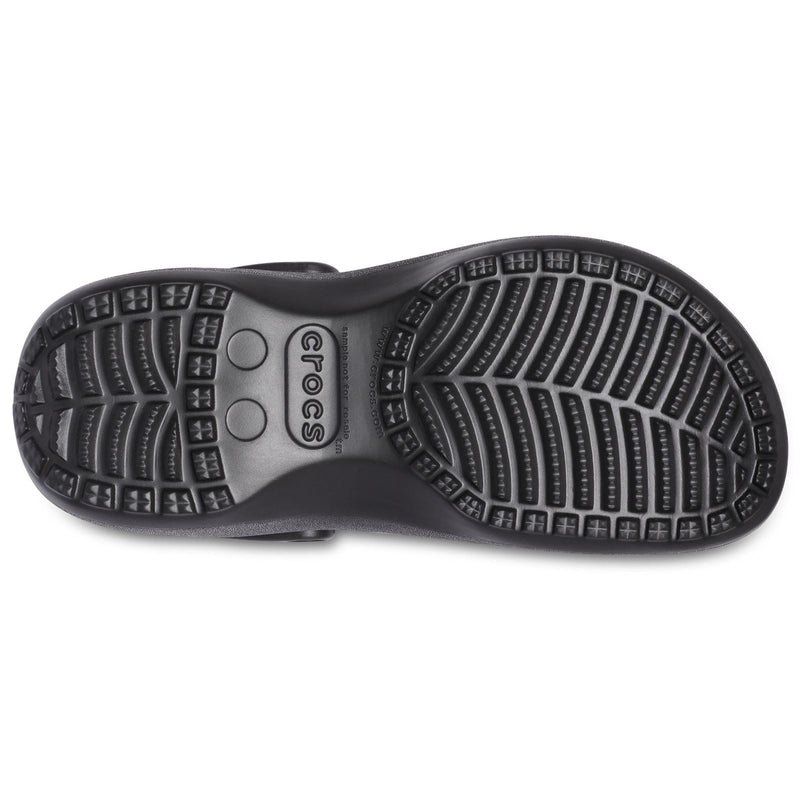 Crocs Classic Platform Sabots noirs pour Femmes en Thermoplastique
