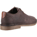 Hush Puppies Scout Chaussures À Lacets Marron En Cuir Pour Homme