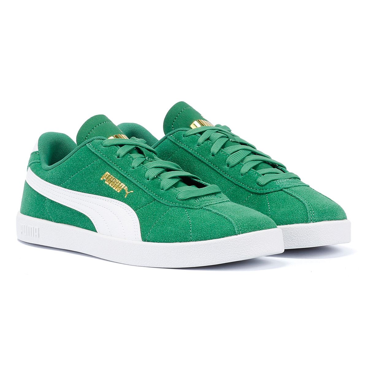 Puma Club II Baskets En Daim Vert