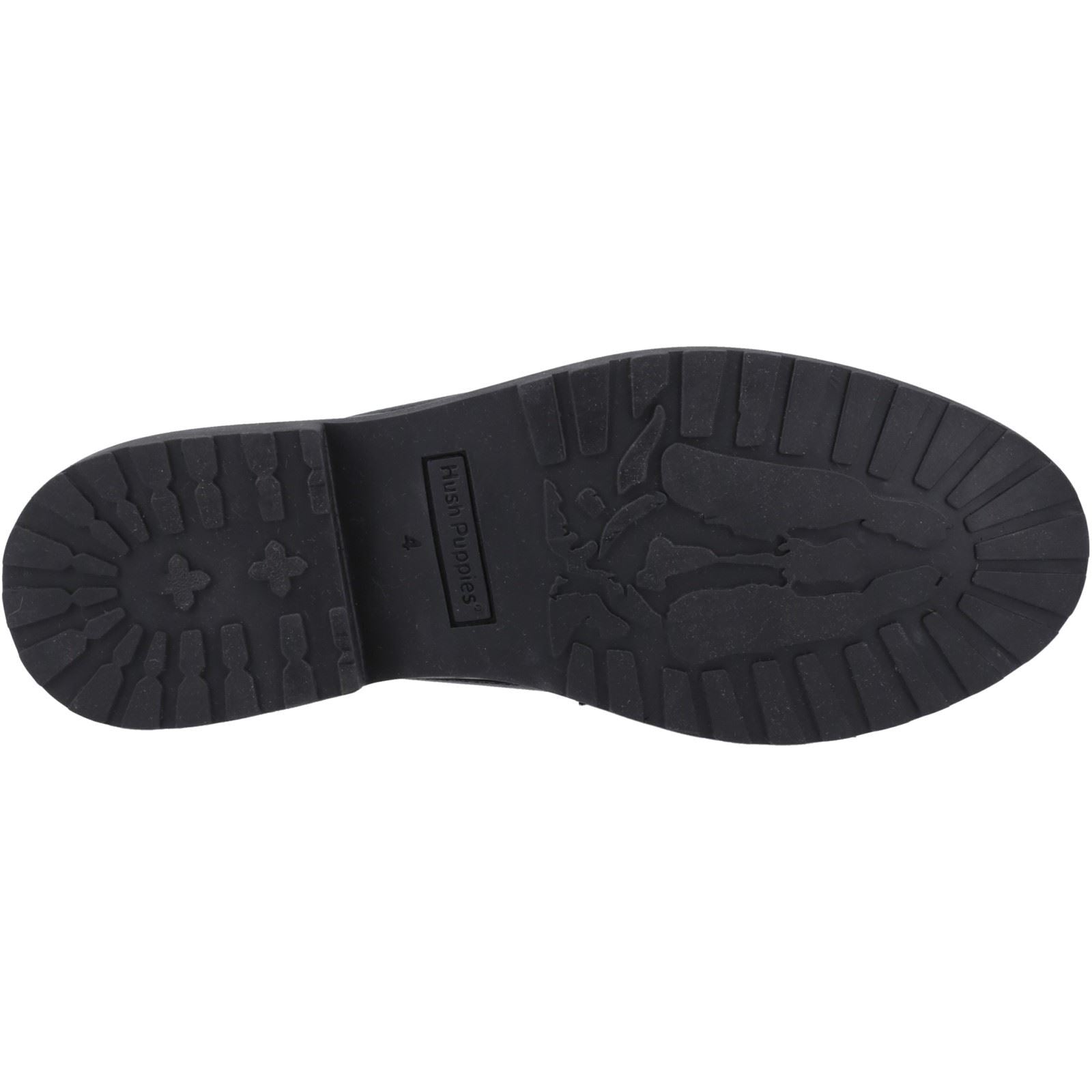 Hush Puppies Verity Snaffle Mocassins Noirs Pour Femmes En Cuir