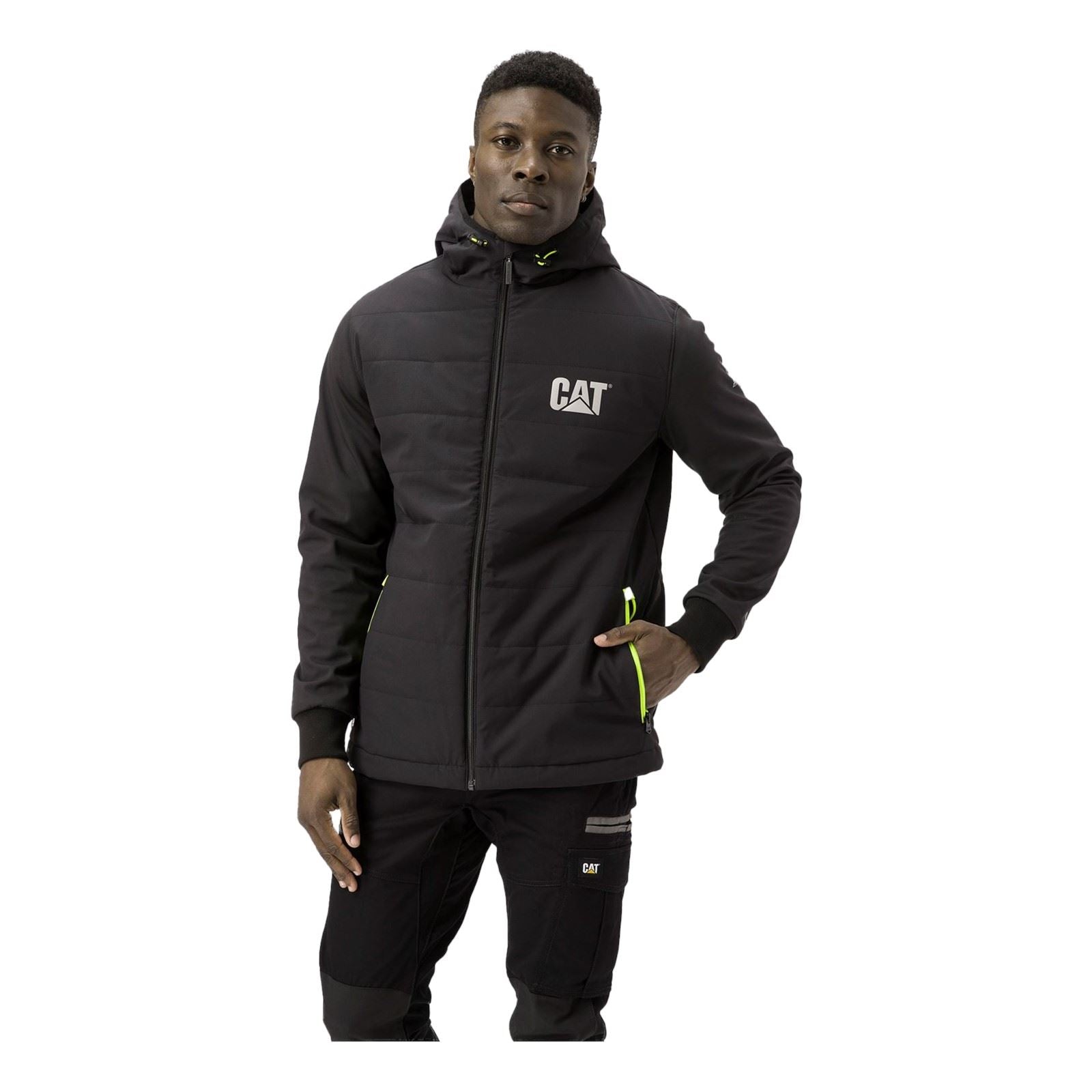 Caterpillar Tech Hybrid Veste Noire Pour Homme