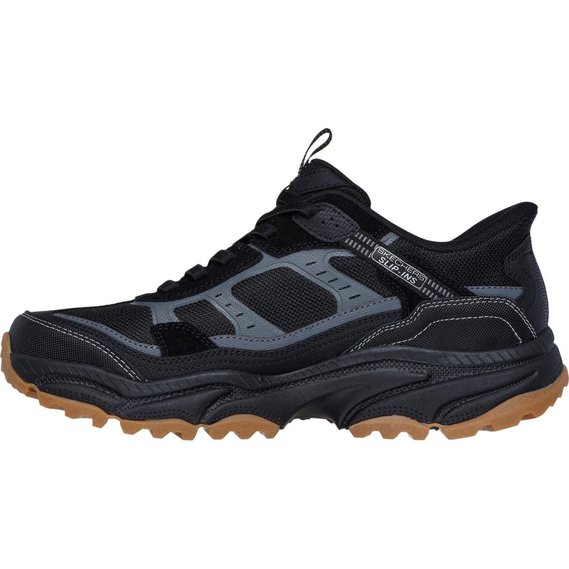 Skechers Vigor AT Bottes De Randonnée Noires Pour Homme En Cuir
