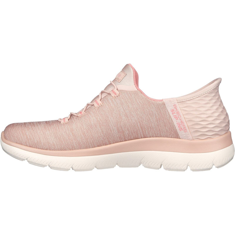 Skechers Summits Dazzling Haze Sneakers En Textile Pour Femme, Couleur Rose