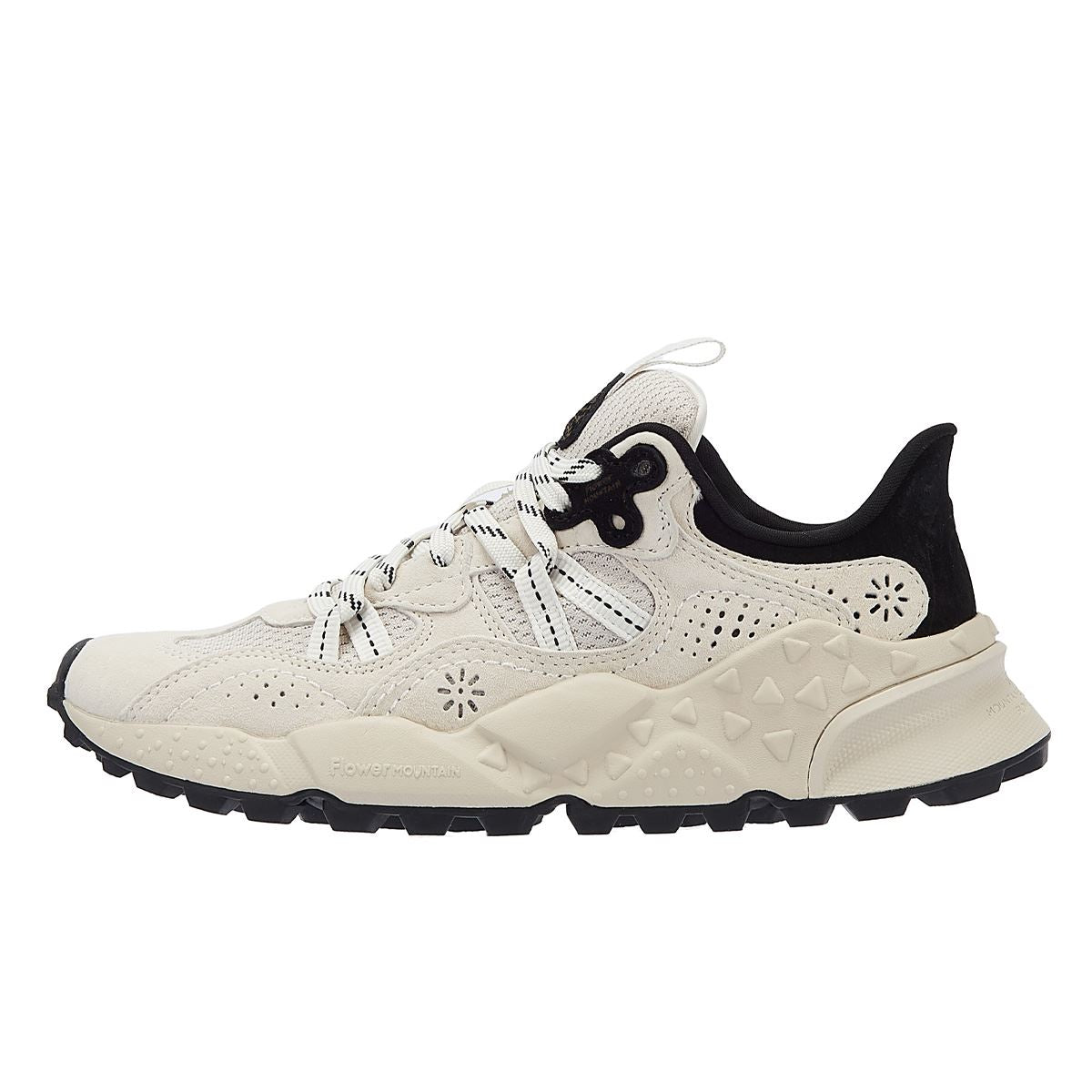 Flower Mountain Tiger Hill Baskets En Daim Blanc/Noir