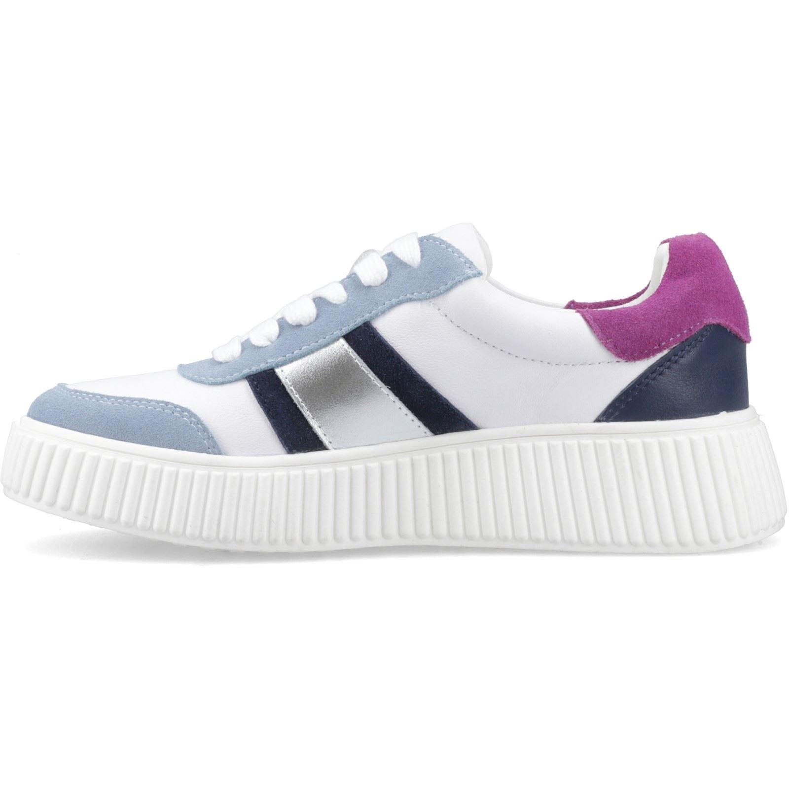 Hush Puppies Holly Baskets Argentées Pour Femmes Suède