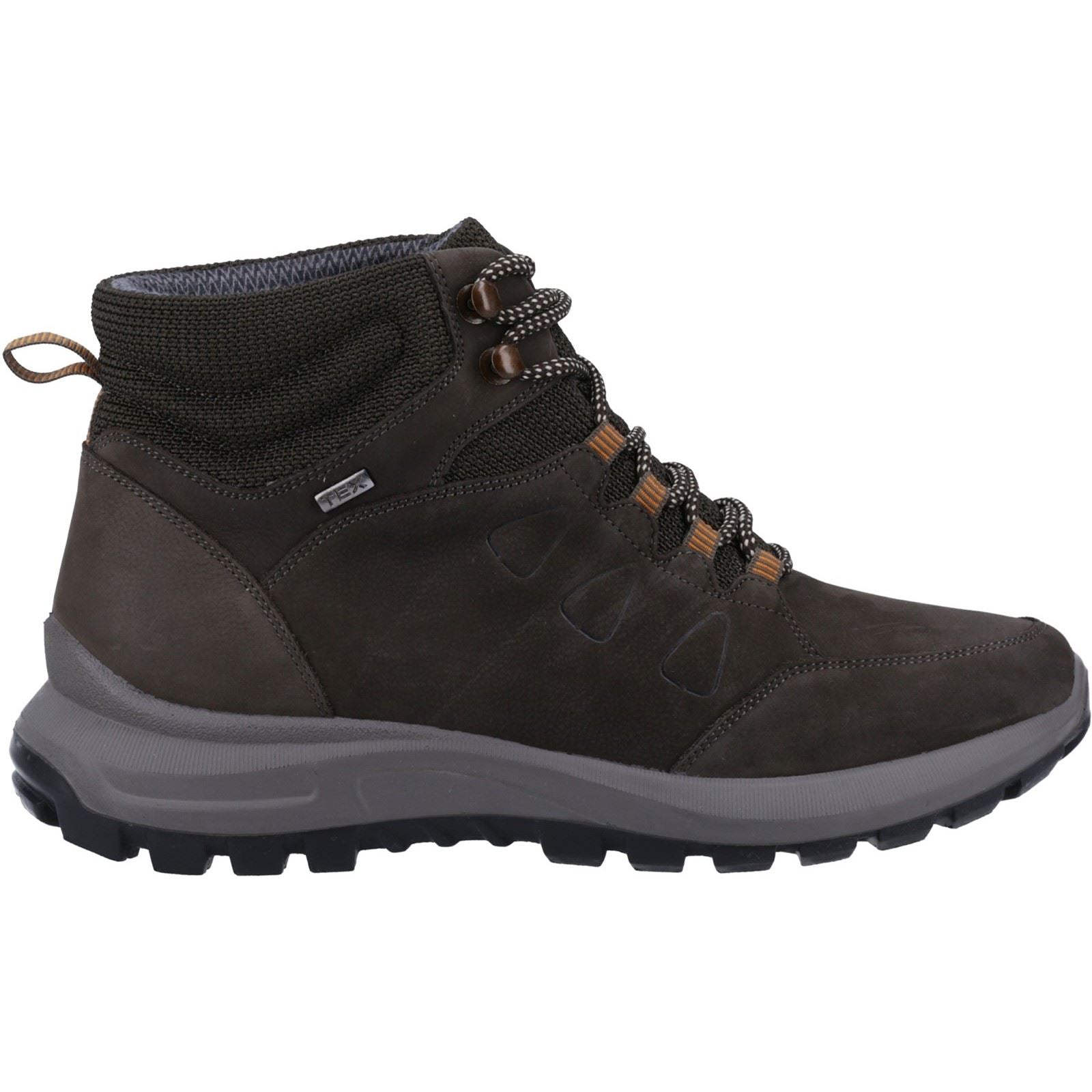 Cotswold Dixton Bottes En Cuir Pour Hommes De Couleur Marron Foncé