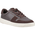 TOMS TRVL Lite Court Baskets En Cuir Marron Pour Hommes